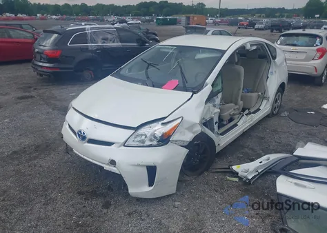 2014 Toyota Prius Three from USA, damaged, VIN JTDKN3DUXE1818698